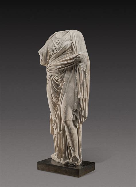 A Roman Marble Portrait Statue Of A Woman Circa 1st Century Ad The