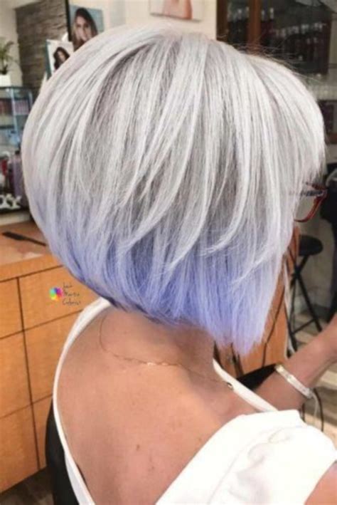48 Gorgeous Silver Hair Color Ideas For Women Vis Wed Medium Length