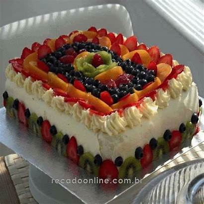 Cake Fruit Fresh Bolo Cakes Lindos Aniversario