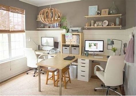 Beautiful Small Work Office Decorating Ideas 02 Home Office Space
