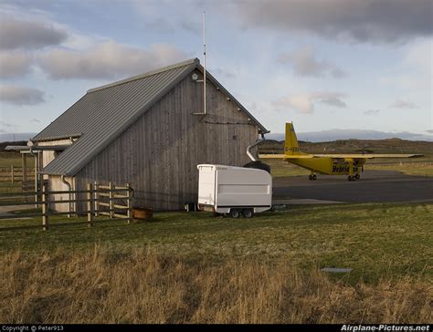 G Hebs Hebridean Air Services Britten Norman Bn 2 Islander At Isle Of