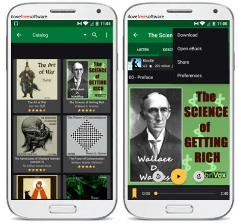 Free audio books are free thanks to the dedicated work of hundreds of volunteers who record edit and distribute the books. 5 Free Audiobook Downloader Apps for Android