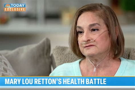 Mary Lou Retton Says Shes A Fighter Amid Pneumonia Recovery
