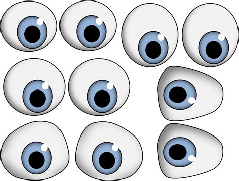 Googly Eyes Clip Art Image 7631