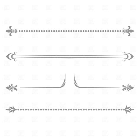 Free Vector Decorative Lines At Collection Of Free