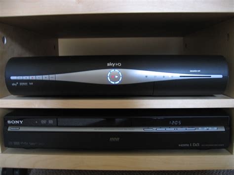 Sky Hd Box And The Sony Dvdhdd Recorder Sky Hd Box And T Flickr