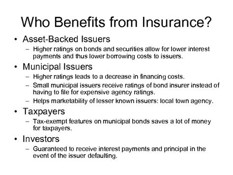 Finance 431 Property Liability Insurance Lecture Financial Guaranty