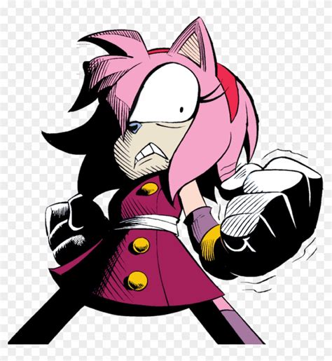Anger Of Amy Rose By Metaltonic Amy Rose Angry Archie Comics Free