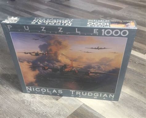 Nicolas Trudgian Jigsaw Puzzle 1995 Thundering Home Wings Of War 1000