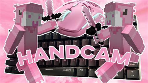Keyboard And Mouse Asmr Handcam Hypixel Bedwars Bedless Noob