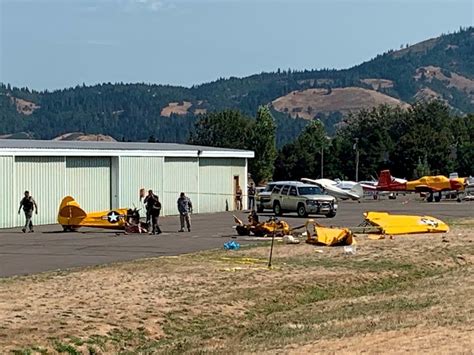 Plane Crash Horrifies Crowd At Oregon Fly In Northwest