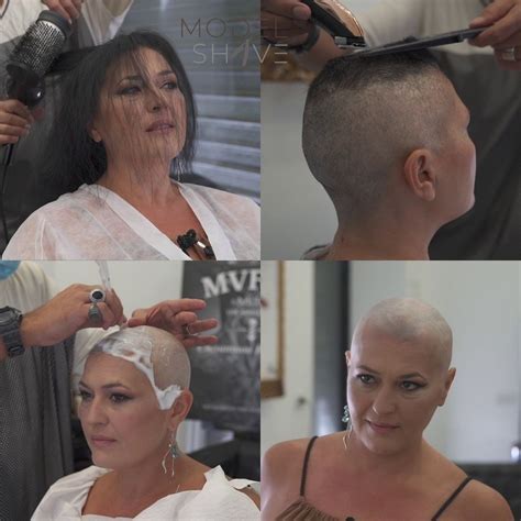 On Instagram “woman Experiences Smooth Head Shaving At The Barbershop