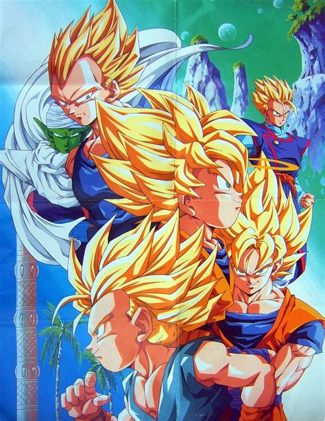 My Photography Of Dragon Ball Z Poster Vintage 1994published By