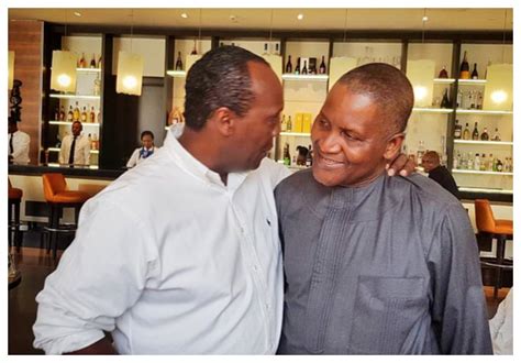 He is one of the richest men in malaysia. Jeff Koinange, Bill Gates at the wedding of daughter of ...