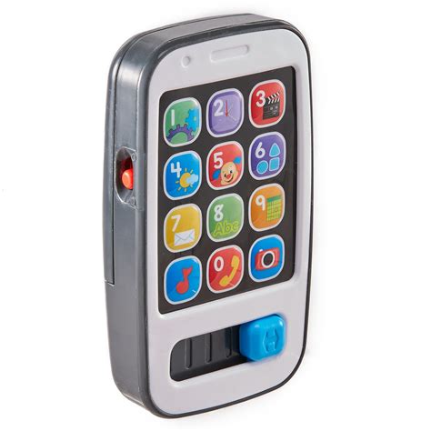 Fisher Price Laugh And Learn Smart Phone Gray Musical Baby Toy