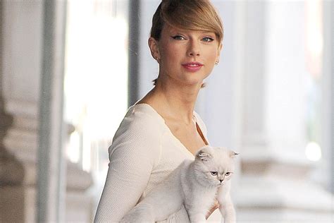 Taylor Swift Takes Cat Olivia Benson For A Walk Page Six