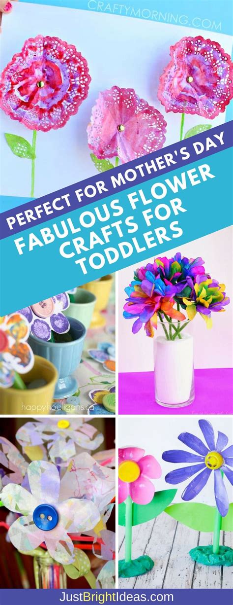 10 Beautiful Flower Crafts For Toddlers That Are Fun And