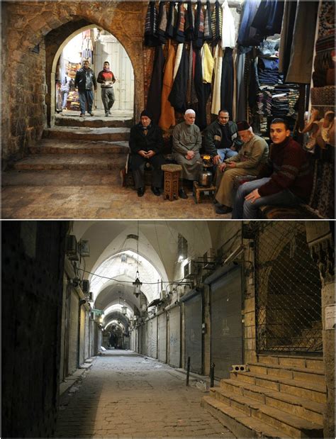 Aleppo Before And After Syrias Civil War Told In Haunting Images
