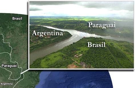.na fronteira paraguaia com brasil e argentina, e o combate à ilegalidade na região custou a vida de um militar no último fim de semana no paraguai. As fronteiras mais interessantes, bizarras e exóticas do mundo