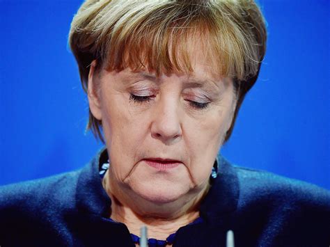 Angela Merkels Party Falls Behind Germanys Centre Left Opposition Spd