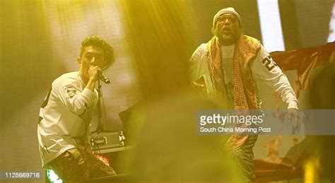 edison chen koon hei and mc yan are performing during blohk party at news photo getty images