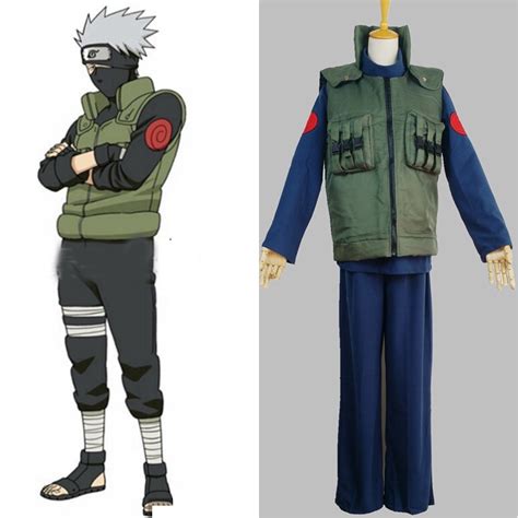Naruto Cosplay Costume Kakashi Hatake Cosplay Costume Full Suit