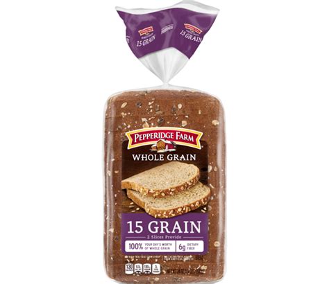 15 Grain Whole Grain Bread Pepperidge Farm Wholeys Curbside