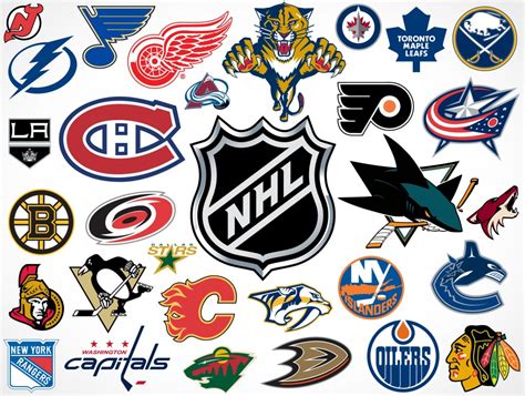 Choose from 160+ team logo graphic resources and download in the form of png, eps, ai or psd. National Hockey League Team Vector Logos • Market Your PSD ...