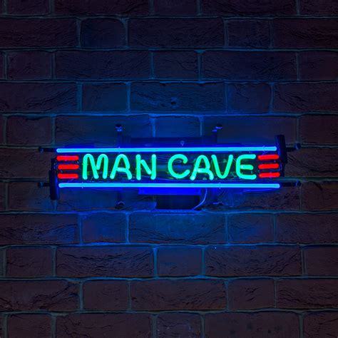 Mancave Small Art Deco Neon Sign Icon Neon