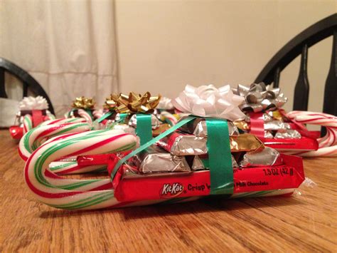 Candy Cane Sleighs Candy Cane Sleigh Kit Kat Completed T Wrapping