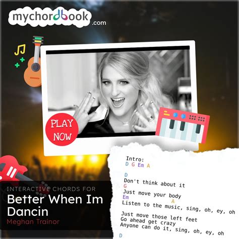 Meghan Trainor Better When Im Dancin Chords