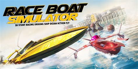 Race Boat Simulator 3d Stunt Racing Driving Ship In Ocean Jeux à