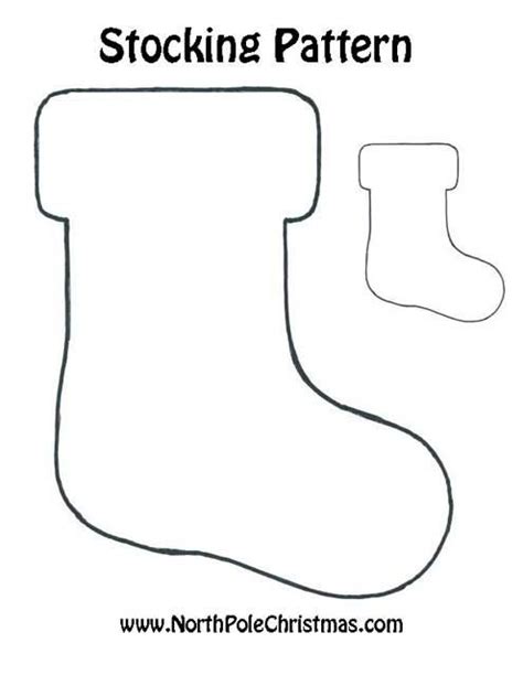 Best 25+ christmas stocking template ideas on pinterest