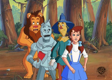 The Wizard Of Oz Tv Series Original Production Cel On Original Background Dorothy Oz Tv
