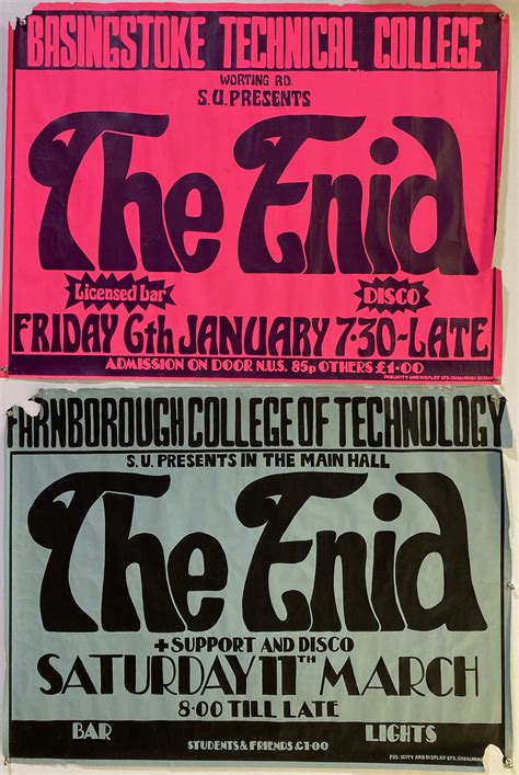 Lot 294 1970s Concert Posters