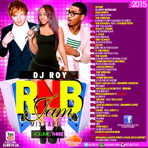 dj roy rnb jam mixtape vol 3 reggaetapeshop