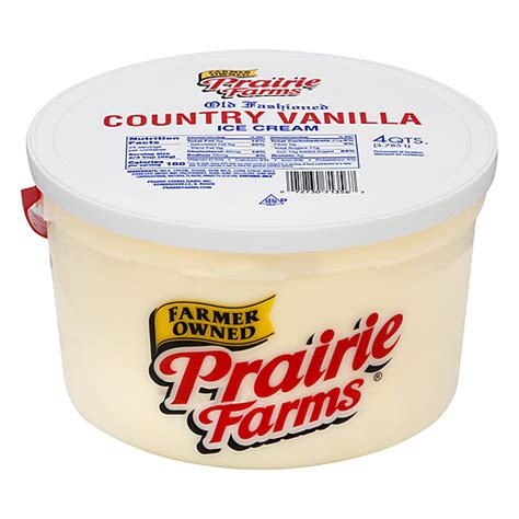Prairie Farms Ice Cream Country Vanilla Old Fashioned Vanilla
