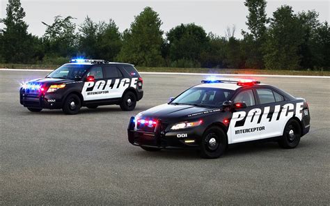 2011 Ford Police Interceptor Suv 2 Hd Desktop Wallpaper Widescreen