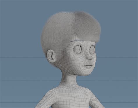 Artstation Cartoon Character Boy 3d Model Resources