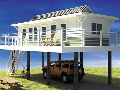 Elevated piling and stilt house plans coastal home plans, island house plans on pilings stilt house plans modular, raised beach house plans images small elevated beach house, plan 44073td modern piling loft style beach home. beach house floor plans on stilts - Home Designs Fans ...