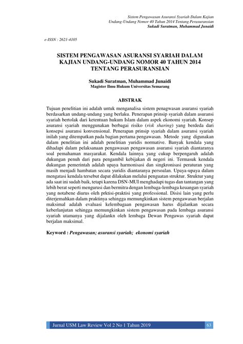 Kaunseling & permasalahan luahanhati ::: (PDF) Sistem Pengawasan Asuransi Syariah Dalam Kajian ...