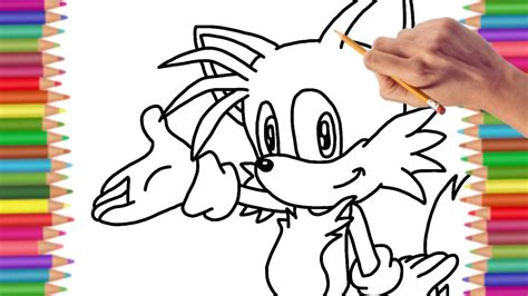How To Draw Tails Sonic The Hedgehog 2 2022 Youtube
