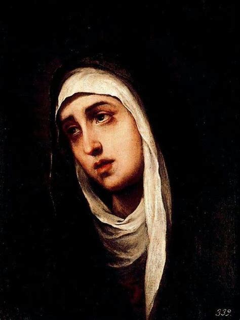 Murillo La Dolorosa Our Lady Of Sorrows Blessed Virgin Mary