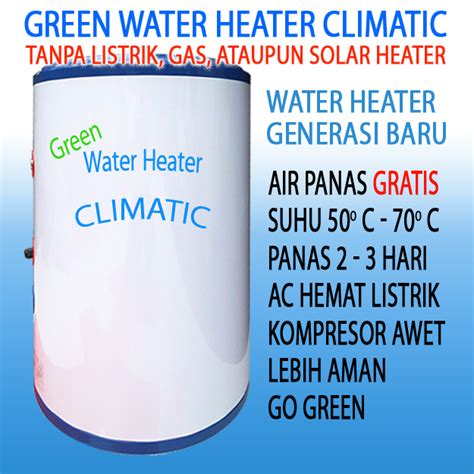 Bingung mau pasang water heater tapi tidak punya jalur pipa air panas, atau karena tidak mau bobok tembok?tutorial kali ini tentang cara memasang water. Water heater generasi baru, tanpa listrik, gas, solar ...
