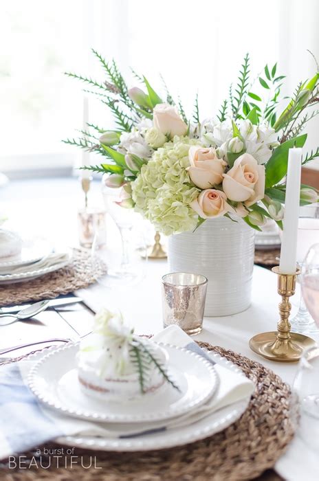 Setting a beautiful table is something that brings me joy. 12 Spring Table Setting Ideas - Town & Country Living