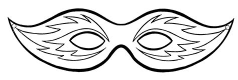Moldes de Máscara de Carnaval de 40 Tipos Para Você Imprimir e
