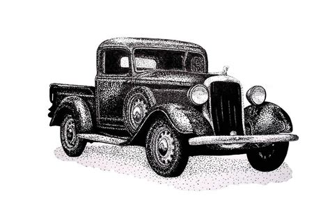 Please enjoy as i stumble through an old project file. 1935 Dodge Truck Drawing