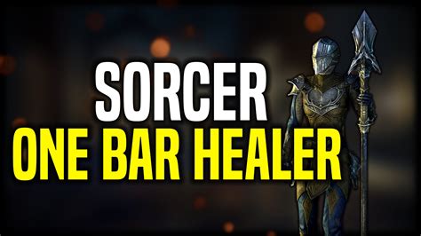 Eso Sorcerer One Bar Pvp Healer Build Deltias Gaming