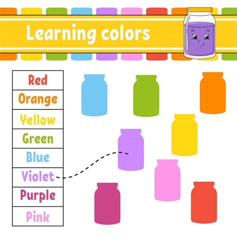 Premium Vector Learning Colors For Kids