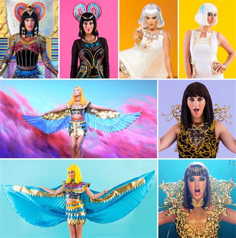 .a dark horse (chorus) are you ready for, ready for a perfect storm, perfect storm 'cause once you're mine, once you're mine there's no going back music video by katy perry performing dark horse. DIY All of Katy Perry's "Dark Horse" Video Costumes for ...